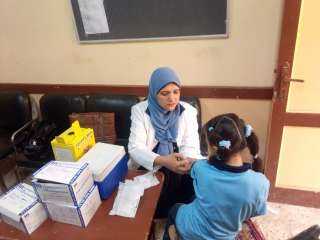 صحة المنيا :تطعيم 577 ألف طالب ضد الالتهاب السحائي و بالتطعيم الثنائي