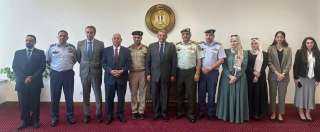 مساعد وزير الخارجية للشئون العربية يستقبل وفداً رسمياً من كلية الدفاع الوطني الأردنية