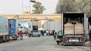 مئات الشاحنات المصرية تستعد للدخول إلى غزة لإغاثة الشعب الفلسطيني