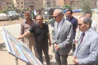 محافظ القليوبية يتفقد بدء أعمال إنشاء مكتبة مصر العامة بشبرا الخيمة