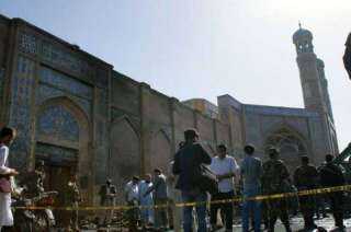 6 قتلى جراء هجوم مسلح على مسجد في هرات بأفغانستان