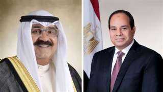الرئيس السيسي يصطحب أمير الكويت إلى قصر الاتحادية لعقد المباحثات المشتركة