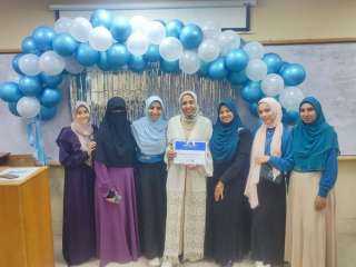 كلية صيدلة بنات الأزهر بالقاهرة تفوز بالمركز الثالث في مسابقة التغذية العلاجية علي مستوي الجامعات