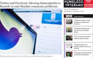 الإندبندنت: فيس بوك ”وتويتر” يواجهان انتقادات بالعنصرية ضد الإسلام