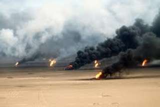 ”النفط” العراقية تطفئ البئر 60 في حقل القيارة جنوب الموصل