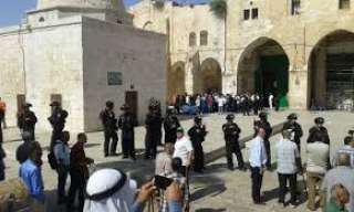 فلسطين :مستوطنون متطرفون يقتحمون المسجد الأقصى اليوم