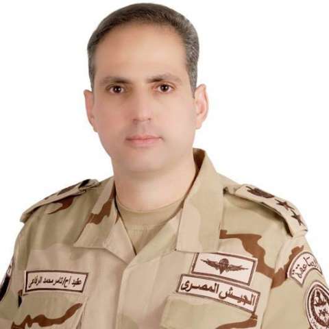العقيد تامر محمد محمود الرفاعي، المتحدث العسكري الرسمي للقوات المسحلة