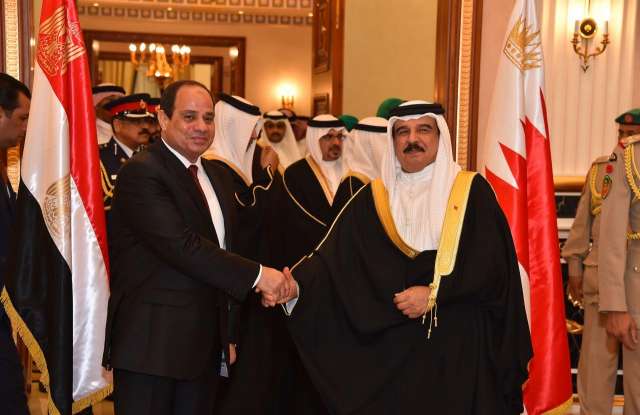 عاهل البحرين - الرئيس السيسي