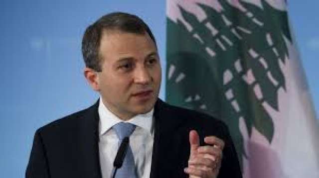 وزير الخارجية والمغتربين اللبناني جبران باسيل