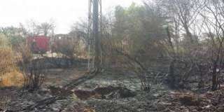 حريق هائل بكابل كهرباء بطريق «مصر- الفيوم»