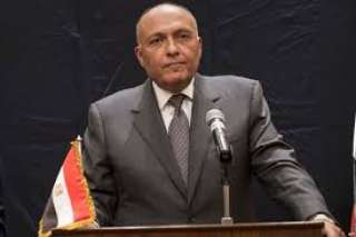 شكري : التنظيمات الإرهابية فى ليبيا تُشكل خطرًا على مصر
