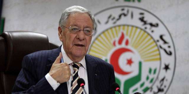  الأمين العام لحزب جبهة التحرير الوطني الحاكم في الجزائر جمال ولد عباس