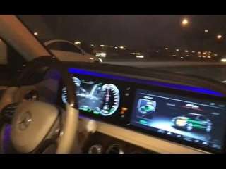 بالفيديو: سيارة مرسيدس S600 مايباخ تسير بدون سائق