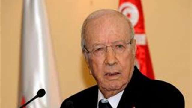 رئيس الجمهورية التونسية الباجي قائد السبسي