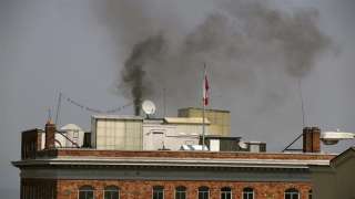 تصاعد دخان فوق القنصلية الروسية بسان فرانسيسكو الأمريكية