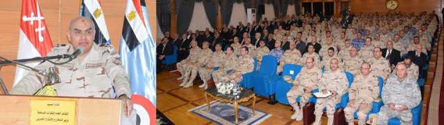 الفريق أول صدقي صبحي القائد العام للقوات المسلحة وزير الدفاع والإنتاج الحربي