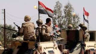القوات المسلحة تدمر 6 عربة دفع رباعى و15 دراجة نارية خاصة العناصر التكفيرية شمال سيناء