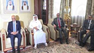 رئيس مجلس البرلمان يلتقي وزير الإمارات للتسامح