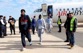 ليبيا ترحل 103 مهاجر غير شرعي خلال الشهر الجاري 