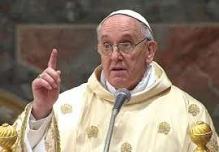 البابا فرنسيس يندد بمقتل  العزل في الأراضي المقدسة