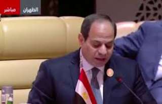 ننشر نص كلمة الرئيس ”السيسى” في القمة العربية في الظهران
