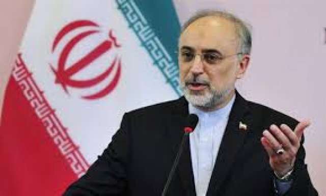 رئيس منظمة الطاقة الذرية الإيرانية علي أكبر صالحي
