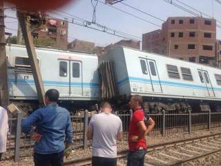 النيابة تحقق في حادث خروج عربتي مترو عن القضبان بالمرج  