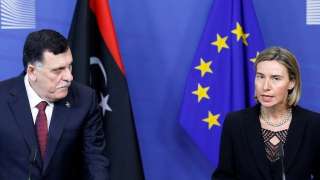 السراج وموغيريني يتفقان على أهمية وجود موقف أوروبي موحد تجاه ليبيا