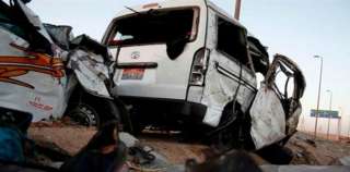مصرع شخصان وإصابة 4 آخرون في حادث انقلاب سيارة بقليوب 