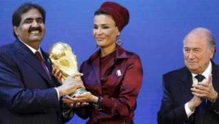  قطر تنظم كأس العالم على أراض مسروقة 