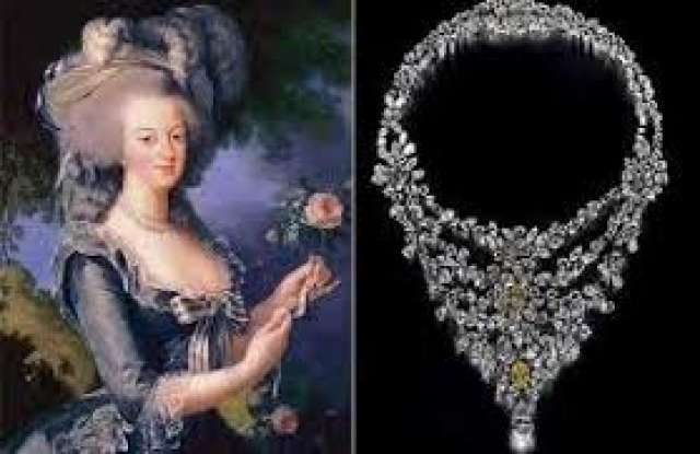 مجوهرات ماري أنطوانيت
