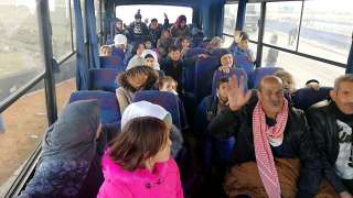 7000 لاجئ سوري عادوا من مخيمات الأردن منذ افتتاح معبر نصيب 