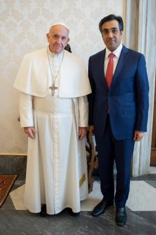 قطر تستنجد بابا الفاتيكان لحل الأزمة الخليجية