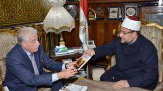 وزير الأوقاف ومحافظ جنوب سيناء يبحثان تطوير مركز الثقافة الإسلامية بمسجد الصحابة