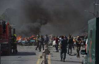 تفجير انتحاري قرب مطار جلال آباد في أفغانستان