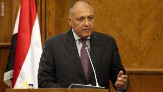 شكرى : مصر ستستمر في مواجهة الإرهاب بالتعاون مع أشقائها العرب   