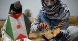 إطلاق بالونات مفخخة من غزة ضد إسرائيل 