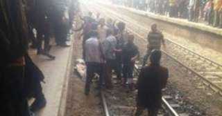 إصابة رجل وزجته أثناء عبورهما محطة مصر 