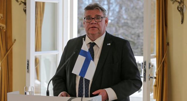  وزير الخارجية الفنلندي  تيمو سويني