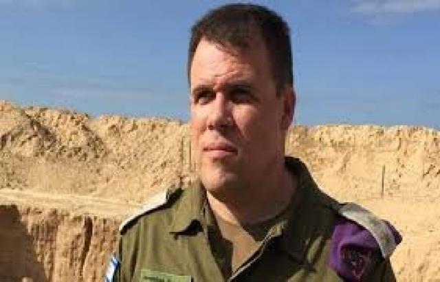 المتحدث باسم الجيش الإسرائيلي  الكولونيل جوناثان كونريكوس