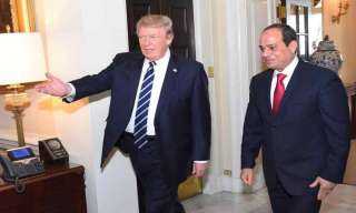 بدء القمة المصرية- الأمريكية بالبيت الأبيض بين السيسي وترامب