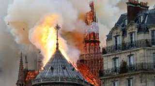 التحقيقات الأوّلية تكشف مفاجأة فى حريق كاتدرائية نوتردام في باريس