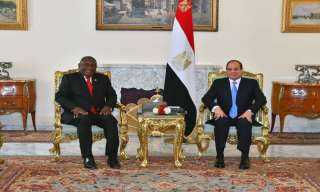  السيسي يؤكد اعتزاز مصر بعلاقاتها الإستراتيجية بجنوب أفريقيا