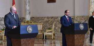 رئيس وزراء بيلاروسيا للسيسي: نسعي لإقامة مشروعات مشتركة في مصر