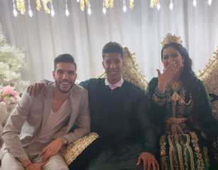 وليد أزارو ينشر صورة أثناء حضوره حفل زفاف حميد أحداد