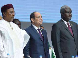 تفاصيل رئاسة السيسى لقمة الاتحاد الأفريقى الاستثنائية بالنيجر