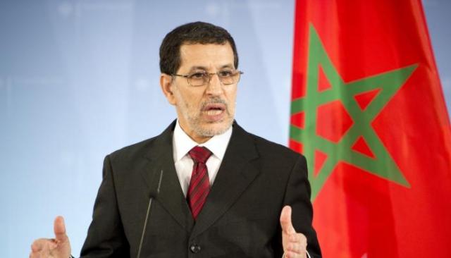  رئيس الحكومة المغربية  سعد الدين العثماني