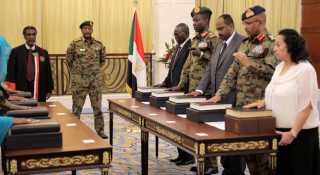 ماذا بعد.. أداء اليمين الدستورى في السودان