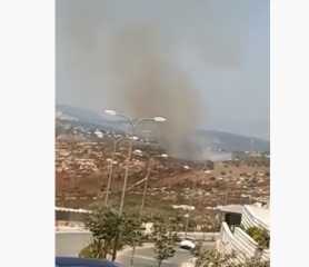 بالفيديو.. حرائق في أحراش قرب القدس وإخلاء 15 منزلا في الناصرة