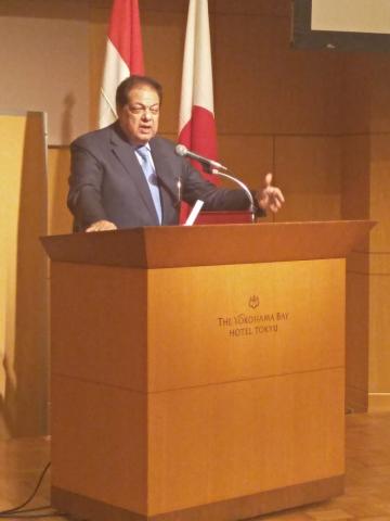 رجل الأعمال محمد أبو العينين نائب رئيس مجلس الأعمال المصري – الياباني والرئيس الشرفي للبرلمان الأورومتوسطي